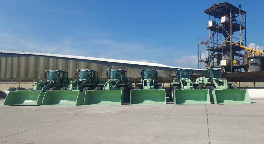 SDLG L956HEV Electric Wheel Loader Delivered in Bulk to Major Customer in Hunan