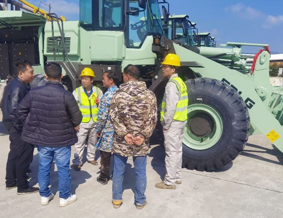 SDLG L956HEV Electric Wheel Loader Delivered in Bulk to Major Customer in Hunan