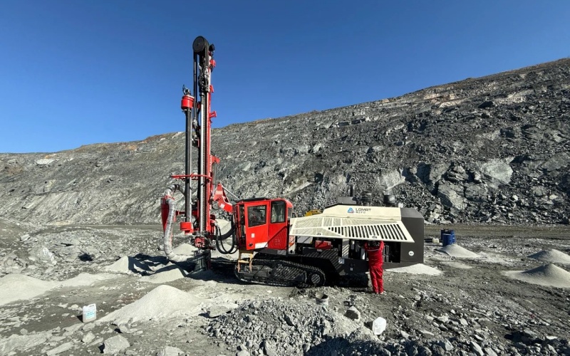 LGMRT SDC170 DTH Drill Rig Boosts Efficient Mining at a Liaoning Iron Mine