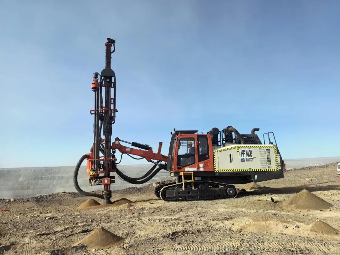 LGMRT SDC150H Down-the-hole Drill Rig Field Report from Xinjiang Mine Site