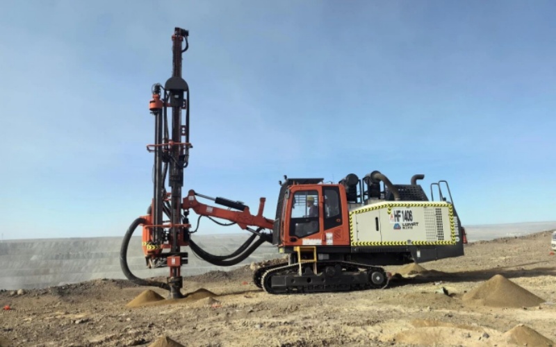 LGMRT SDC150H Down-the-hole Drill Rig Field Report from Xinjiang Mine Site