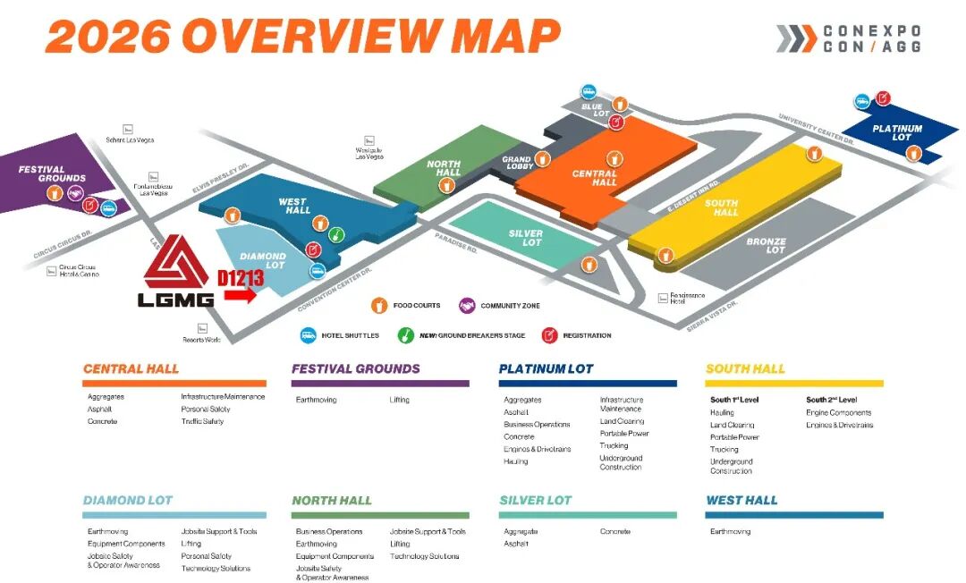Exhibition Preview | LGMG at CONEXPO-CON/AGG 2026, Las Vegas, USA