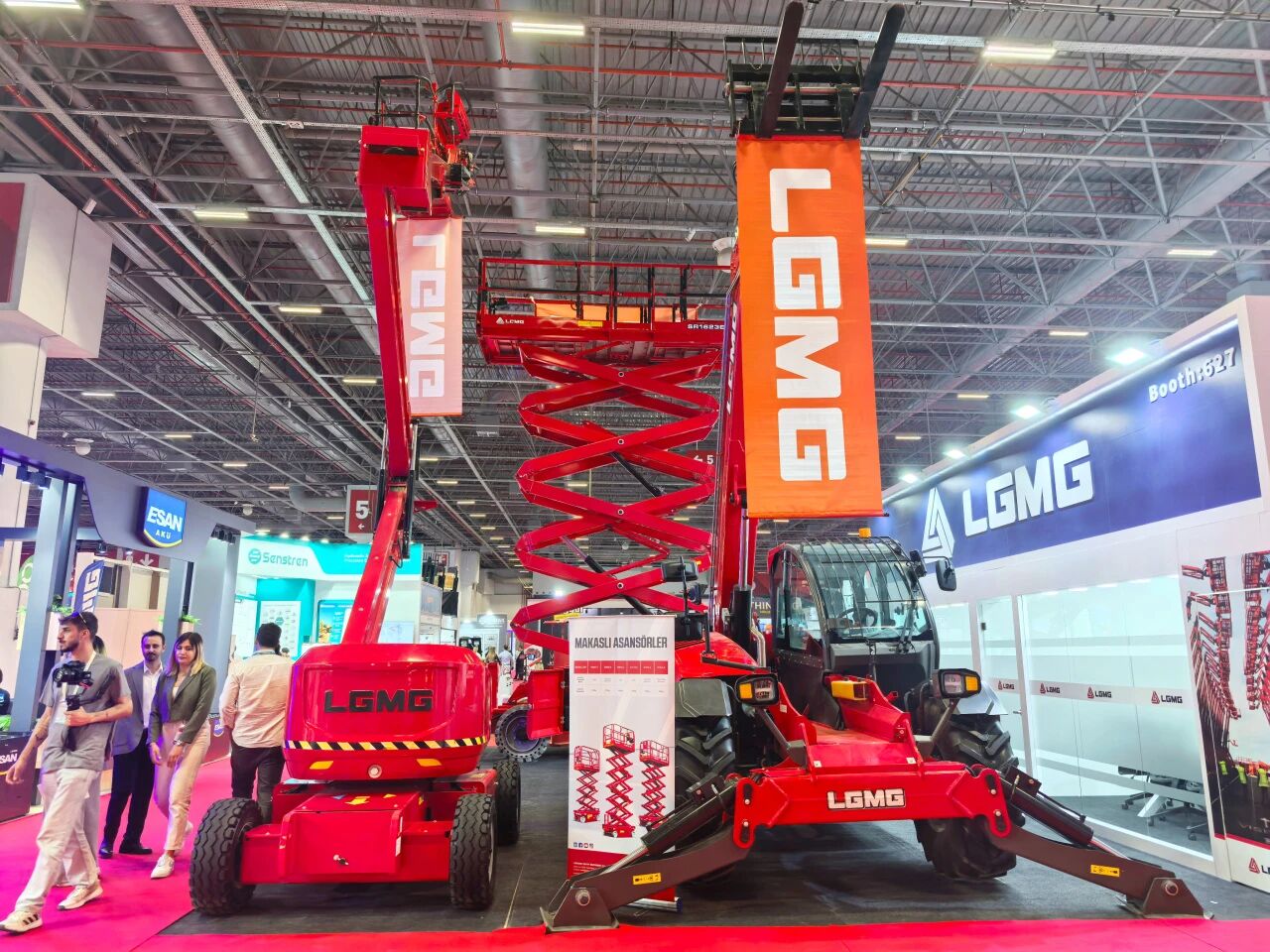 LGMG Shines at KOMATEK Turkey 2026 with Aerial Work Platforms & Forklifts
