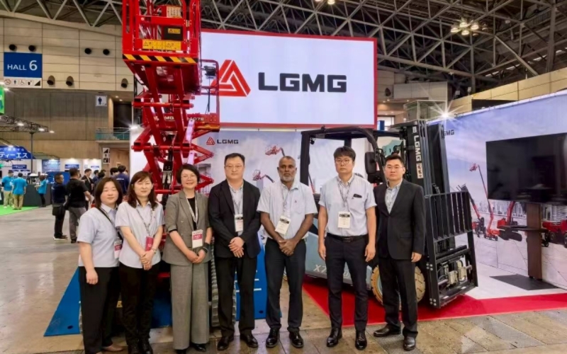 LGMG Showcases Electric Equipment at CSPI-EXPO 2026 in Japan