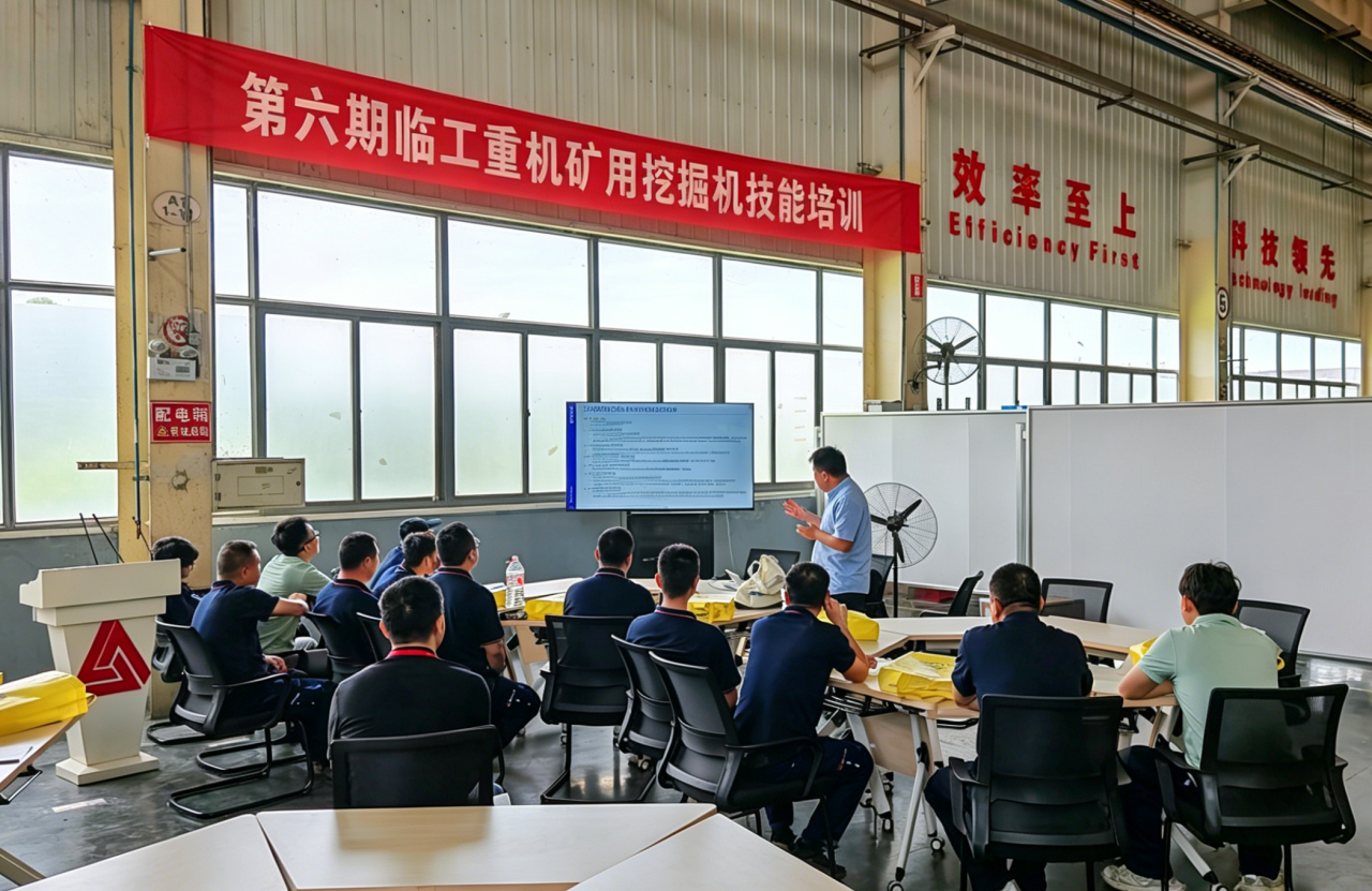 LGMG Mining Excavator Intermediate Skills Training Concludes