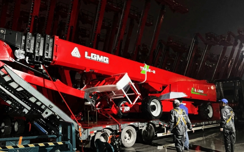 LGMG Delivers T56JE-2 High-Reach Electric Boom Lift to Singapore