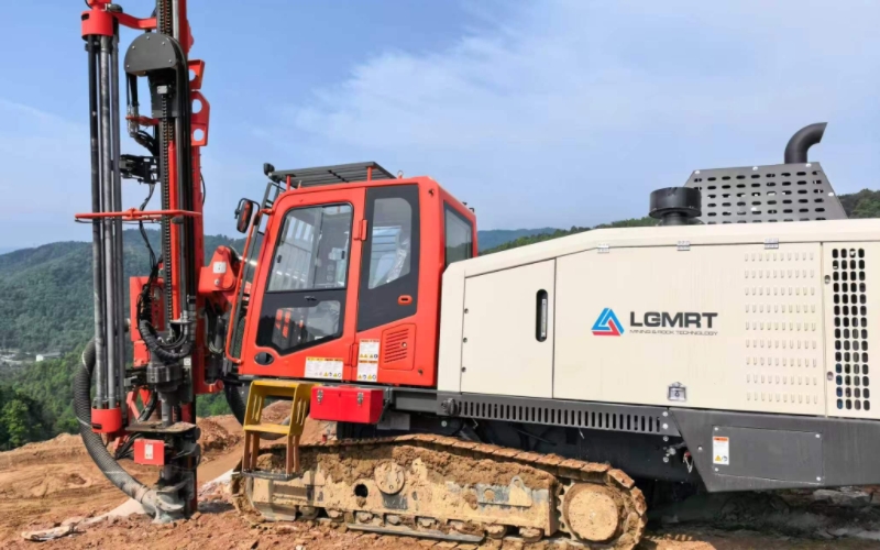 LGMG SDC150 DTH Drilling Rig Delivered to Wenzhou Customer