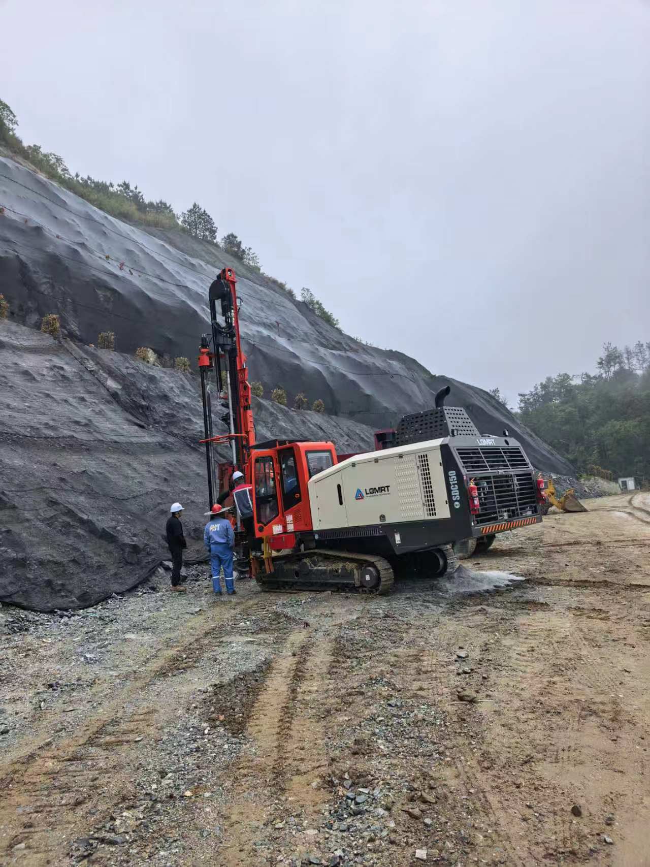LGMG SDC150 DTH Drilling Rig Delivered to Wenzhou Customer