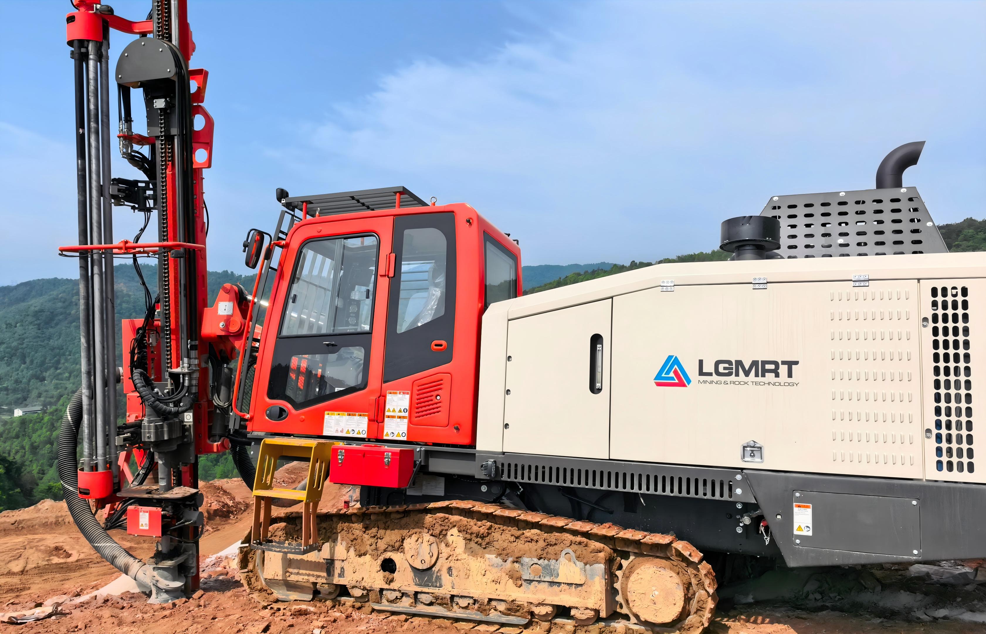 LGMG SDC150 DTH Drilling Rig Delivered to Wenzhou Customer