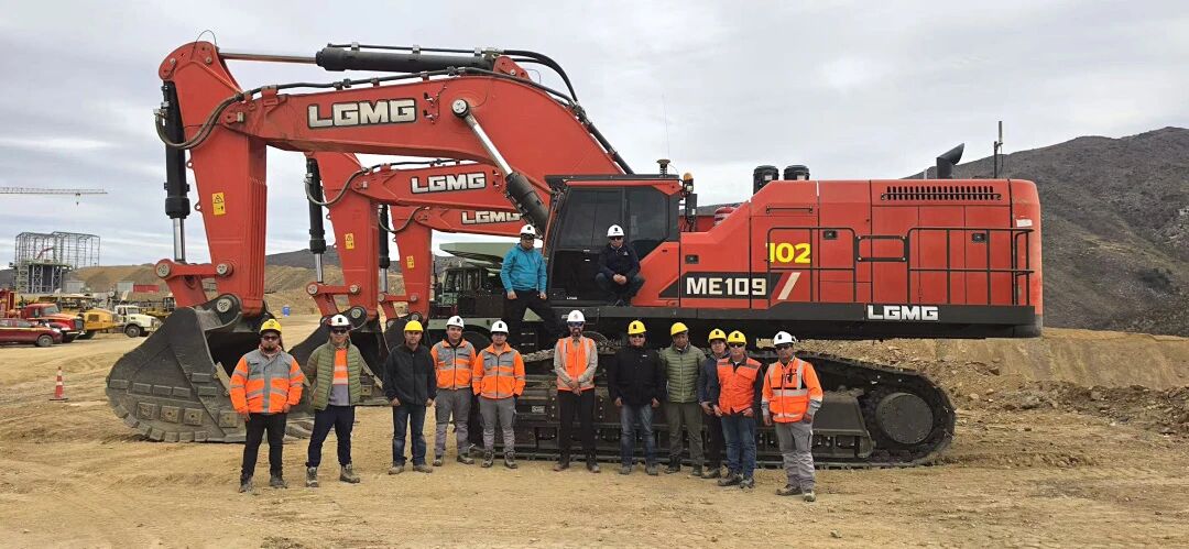 LGMG RTH100 Hybrid Mining Trucks and ME109 Excavators Deployed in South America
